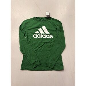 NWT Adidas Men's Crew Neck T Shirt Amplifier Basic BOS Long Sleeve Shirt Small